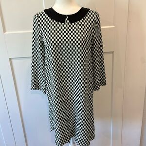 Kate Spade Silk Shirt Dress Bow Details M